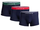 Majtki męskie - Bokserki męskie Lacoste 3-Pack 5H3401-HY0, S - miniaturka - grafika 1