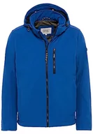 Kurtki męskie - camel active Męska kurtka softshell z odpinanym kapturem, niebieski, 60 - miniaturka - grafika 1