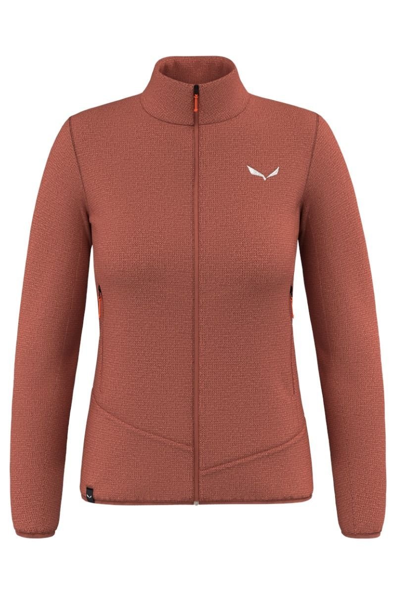 Salewa Bluza trekkingowa damska Puez Rocca PL Women czerwona 36_S