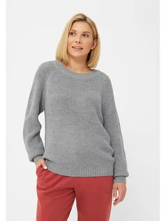 Swetry damskie - Bench Sweter "Georgiana" w kolorze szarym - grafika 1