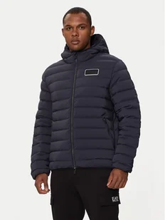 EA7 Emporio Armani Kurtka puchowa 6DPB16 PNHAZ 1562 Granatowy Regular Fit - Kurtki męskie - miniaturka - grafika 1