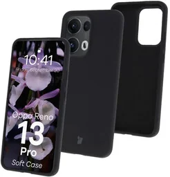 Bizon Silikonowe etui Soft Case do Oppo Reno13 Pro, czarne - Etui i futerały do telefonów Bizon Silikonowe etui Soft Case do Oppo Reno13 Pro, czarne - Etui i futerały do telefonów - miniaturka - grafika 1