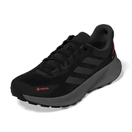 Buty trekkingowe damskie - adidas Terrex Soulstride Flow GTX, Shoes-Low (Non Football) Mężczyźni, Core Black/Grey Six/Impact Orange, 45 1/3 EU, Core Black Grey Six Impact Orange, 45.5 EU - miniaturka - grafika 1
