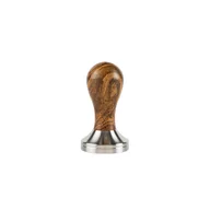 Akcesoria i części do ekspresów do kawy - Tamper ze stali nierdzewnej SORSO BARISTA z drewnianą rączką, 51 mm – brązowy - miniaturka - grafika 1