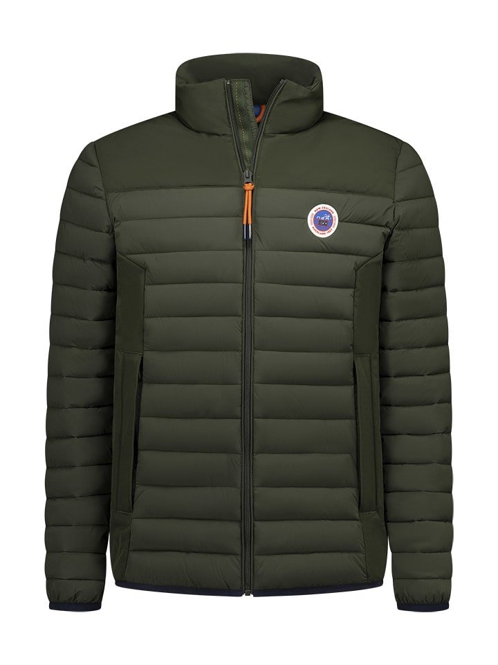 NEW ZEALAND AUCKLAND Kurtka pikowana w kolorze khaki