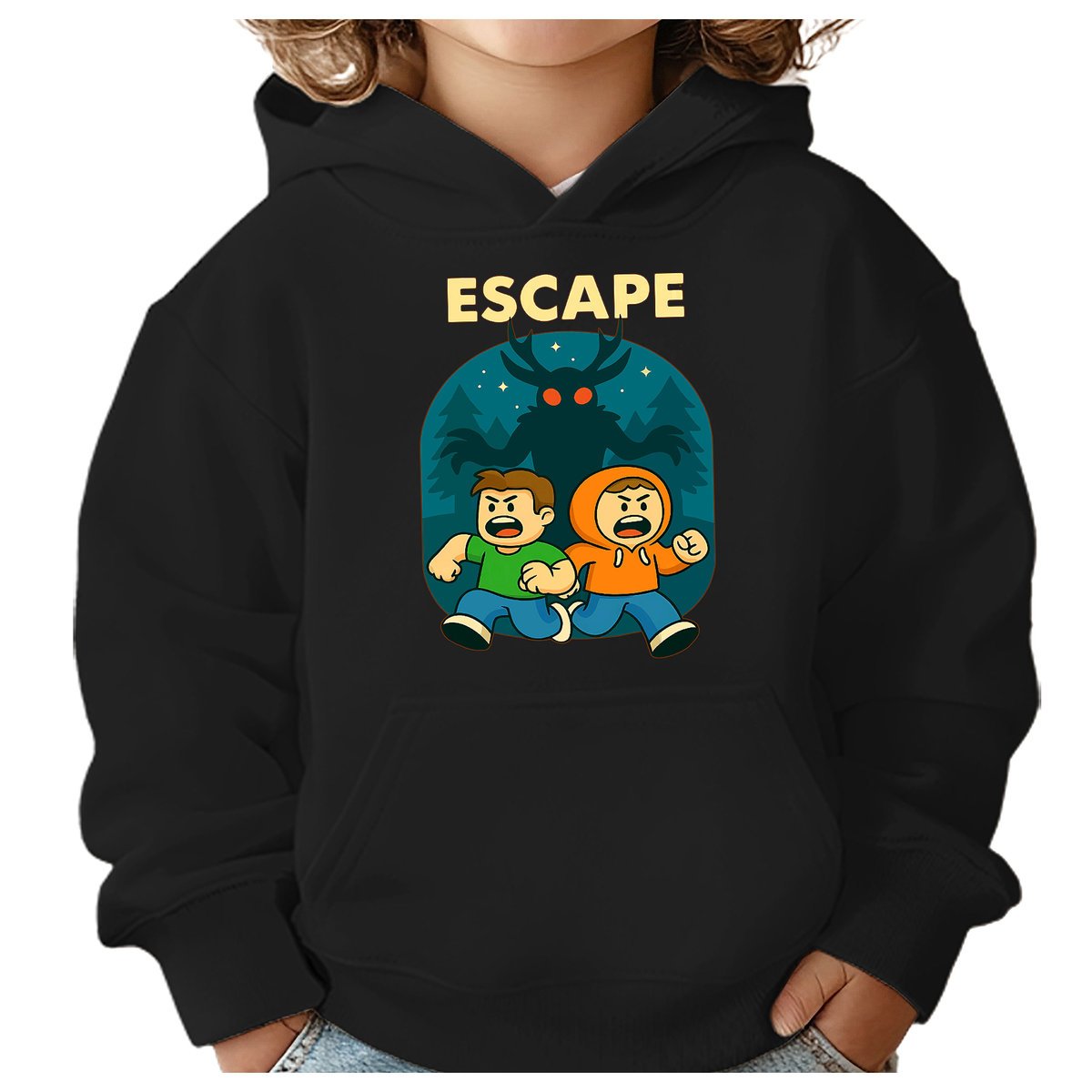 BLUZA DZIECIĘCA Z KAPTUREM 99 NOCY W LESIE ROBLOX 134-140 PREZENT