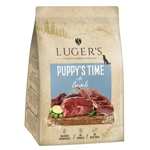 Karma dla psa suszona LUGER'S Puppy's Time Jagnięcina z dorszem 3 kg - Sucha karma dla psów - miniaturka - grafika 1