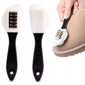 Akcesoria obuwnicze - SZCZOTKA DO BUTÓW MOSIĘŻNY DRUT DO ZAMSZU I NUBUKU - miniaturka - grafika 1