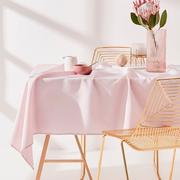 Obrusy i serwetki - Obrus na stół LUKRECJA 130 x 180 cm różowy - miniaturka - grafika 1