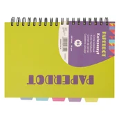 Zeszyty szkolne - Paperdot, Kołozeszyt, B5, 120 kartek, Żółty - miniaturka - grafika 1