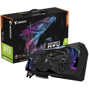 Gigabyte Aorus GeForce RTX 3080 Master 10GB GDDR6X GV-N3080AORUS M-10GD 3.0 GV-N3080AORUS M-10GD 3.0 - Karty graficzne - miniaturka - grafika 1