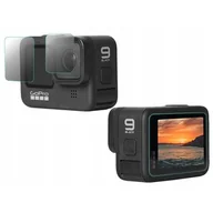 Akcesoria do kamer sportowych - GOPRO Zestaw Osłony LCD + Obiektyw do Hero 9 Black - miniaturka - grafika 1