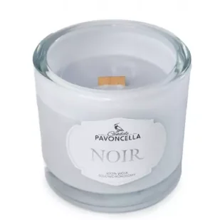 Świeczka sojowa Noir biała 170g - Świece - miniaturka - grafika 1