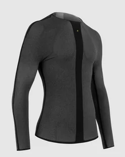 ASSOS koszulka termoaktywna GTO SPRING FALL LS DERMASENSOR black - Koszulki sportowe męskie - miniaturka - grafika 4