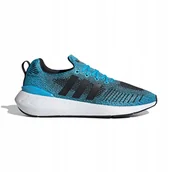 Sneakersy damskie - Buty sportowe adidas Swift Run 22 sneakersy niebieskie wygodne roz. 41 1/3 - miniaturka - grafika 1