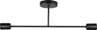Lampy sufitowe - Lampa wisząca Orno SOLO 2P E27, lampa wisząca, max. 2x60W, czarna - miniaturka - grafika 1