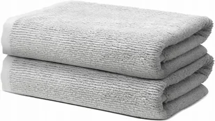 Ręcznik Kąpielowy Bardzo Miękki 2Szt Kolor Jasnoszary 50 X 100Cm - Okrycia kąpielowe dla dzieci - miniaturka - grafika 1
