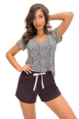 Piżamy damskie - Piżama damska Zoya short - miniaturka - grafika 1