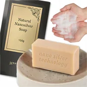 Mydła - Raypath szare Mydło kosmetyczne w Kostce 100ml 100g antybakteryjne Kostka - miniaturka - grafika 1