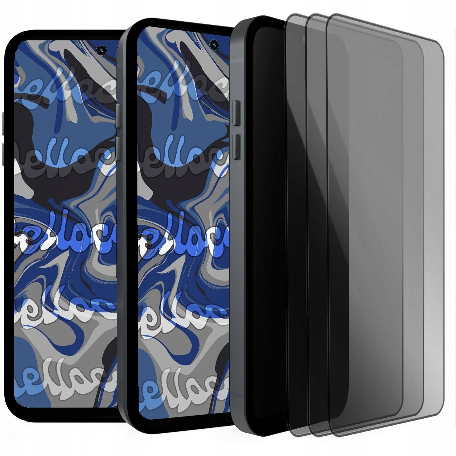 [3-pak] Szkło Hartowane Do Motorola Moto G56 5G Prywatyzujące, Ochronne