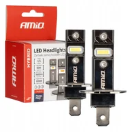 Żarówki samochodowe - Żarówki Amio LED seria HYBRID H3 60 W 2 szt. CANBUS - miniaturka - grafika 1