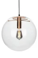 Lampy sufitowe - KingHome Lampa wisząca Sandra 40 - miedziana XCP7538-40.COPPER - miniaturka - grafika 1