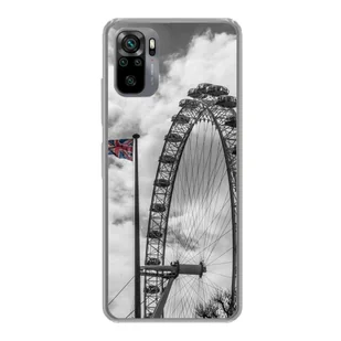 Etui König Design kompatybilne z Xiaomi Redmi Note 10S - plastikowe, miękkie etui na telefon - London Ferris wheel - Etui i futerały do telefonów - miniaturka - grafika 1