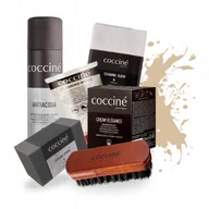 Środki do obuwia i ubrań - Krem Beżowy do Butów z Impregnatem i Akcesoriami Coccine Zestaw 6w1 - miniaturka - grafika 1