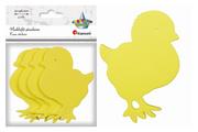 Pozostałe akcesoria dla plastyków - Titanum Dekoracje Piankowe Kurczaczki 70x96mm 4szt Craft-fun Series - miniaturka - grafika 1