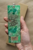 Zakładki do książek - Kojąca zmysły zakładka do książki z leśnym motywem - miniaturka - grafika 1