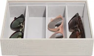 Akcesoria do zegarków - Pudełko na okulary Stackers Croc 4 komorowe putty - miniaturka - grafika 1