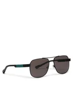 Okulary przeciwsłoneczne - Calvin Klein Okulary przeciwsłoneczne CK23103S Czarny - miniaturka - grafika 1