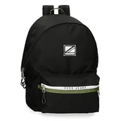 Plecaki - Pepe Jeans, czarny, Elastyczny plecak - miniaturka - grafika 1