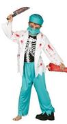 Stroje karnawałowe - Guirca Szkielet lekarz fartuch Ärztin chirurgicznej kostium dla dzieci kostium dziecięcy kostium dla chłopców i dziewczynek rozm. 110  146, 110/116 - miniaturka - grafika 1