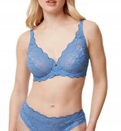 Biustonosze - Triumph biustonosz miękki niebieski AMOURETTE 300 W rozmiar 75B - miniaturka - grafika 1