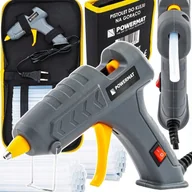 Pistolety do klejenia - PISTOLET DO KLEJU NA GORĄCO DO KLEJENIA 200C +60 WKŁADÓW 7MM ETUI KLEJARKA - miniaturka - grafika 1