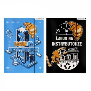 Starpak Teczka z gumką papierowa A4 Lagun na Instrybutorze 480784 - Teczki i skoroszyty - miniaturka - grafika 1