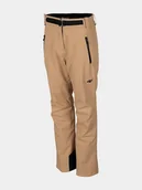 Spodnie narciarskie - 4F Spodnie narciarskie w kolorze beżowym - miniaturka - grafika 1