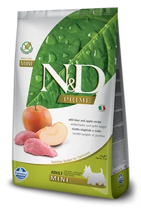 Farmina N&D BOAR&APPLE Adult MINI dog 2,5 kg - Sucha karma dla psów - miniaturka - grafika 2