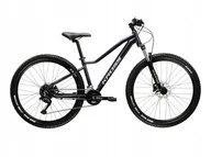 Rowery - Damski rower górski MTB KROSS LEA 5.0 rozmiar M Granatowy - miniaturka - grafika 1