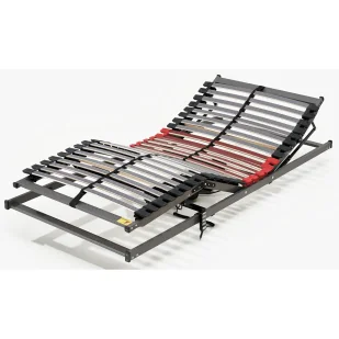 Stelaż Senpo SenFlex Moto 90x200 + pilot drewniany, regulowany, elektryczny - Stelaże pod materac - miniaturka - grafika 1