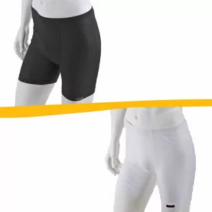 SILUET wydłużone bokserki - damskie .XL .biały - Bielizna sportowa damska - miniaturka - grafika 1