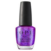 Lakiery hybrydowe - OPI Nail Lacquer Zodiac, błyszczący fiolet, Feelin Libra-Ted, klasyczny lakier do paznokci, 15ml - miniaturka - grafika 1