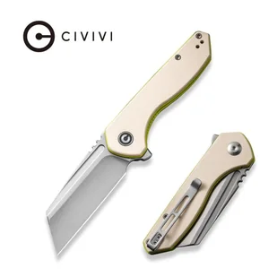 Civivi ExOne Ivory G10, Satin Nitro-V by Brian Brown (C23036-2) - Noże - miniaturka - grafika 1