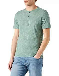 Camel Active Męski T-Shirt, Zielony Fir Green, S - Koszulki męskie - miniaturka - grafika 1