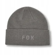 Czapki damskie - Czapka Zimowa Fox Wordmark Beanie Pewter Os - miniaturka - grafika 1