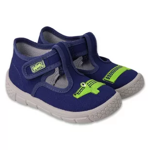 Befado  obuwie dziecięce  631P021 granatowe - Buty dla dziewczynek - miniaturka - grafika 1