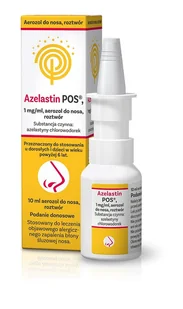 Ursa Pharm Azelastin POS 1 mg/ml aerozol do nosa 10 ml - Przeziębienie i grypa - miniaturka - grafika 1