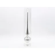 Ozdoby bożonarodzeniowe - Czubek na choinkę plastikowy 35 cm srebrny - miniaturka - grafika 1