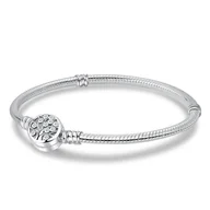 Bransoletki - Bransoletka Modułowa Pandora Srebro 925 Charms Drzewo Rodzinne 19 cm - miniaturka - grafika 1